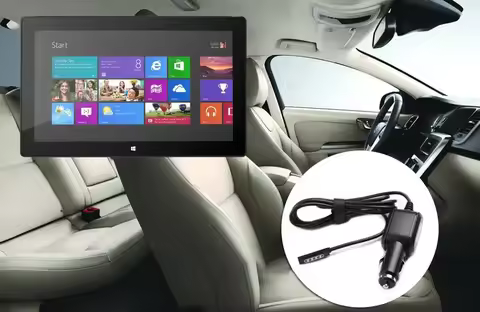 High Quality 12V 2.58A 3.6A 15V Power Supply Adapter Laptop Cable Car Charger for Microsoft Surface 