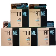 แป้ง Maybelline Fit me matte + poreless powder 6 g. แป้งพัฟ เมย์เบลลีน ฟิตมี แป้งผสมรองพื้น แมท + พอ
