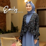 TUNIKMY | EMILY PRINTED CARDIGAN | RUFFLE CARDIGAN IRONLESS