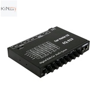 EQ-819 Multifunctional Car Audio EQ Tuning Crossover Amplifier Parametric Equalizer Car Audio Equali