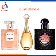 %(3PCS Bundle) C0C0 Intense 100ml + Jador EDP 100 + BIack 0pium 90ml