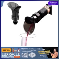 [sgstock] Wine Pourer Spout &amp; Sealer, 2-in-1 Integrated Wine Stopper &amp; Pourer, Dual Functions Wine Accessory of Saver &amp;