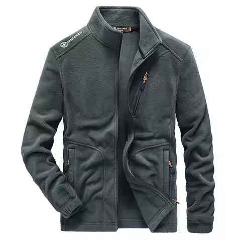 Spirng Autumn Jacket Men Warm Soft Shell Windbreaker Jacket Outwear Travel Mountain Coats Men Milita