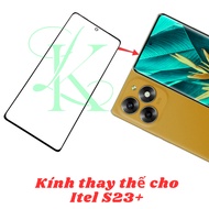 Laminated glass on screen for Itel S23+ (Itel S23 Plus) | Laminated glass for Itel S23+ (Itel S23 Pl
