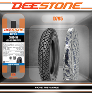 ยางนอกมอเตอร์ไซค์ Deestone ดีสโตน D795 / D811 T/T  ขอบ 8 นิ้ว และ 10 นิ้ว 3.50-8 / 3.00-8 / 3.00-10 