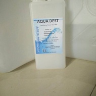 Aquadest / water destilasi / air suling 1 liter