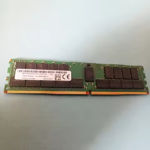 For MT RAM MTA144ASQ16G72PSZ-2S6G1 128GB 128G 2S4RX4 DDR4 2666 PC4-2666V ECC REG Server Memory