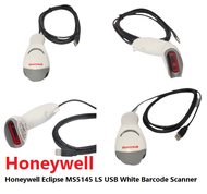 Honeywell Eclipse MS5145 LS USB White Barcode 1D Scanner Reader สินค้ามือ2