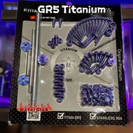 GR5 Original Set IMPORT ORI Titanium GR5 Stainless Steel 304 Screw Titanium Y15ZR Y15 SKRU Vietnam S