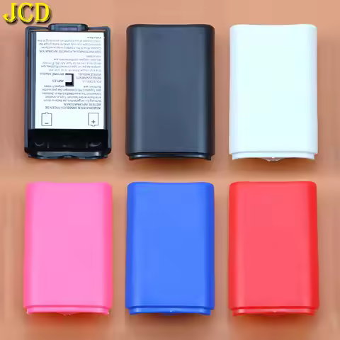 JCD 1 Pieces AA Battery Cover Back Case Shell Pack Battery Back Cover For XBox 360 Wireless Controll