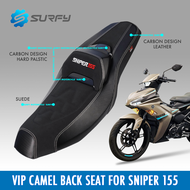 KNO Sniper 155 VIP Camel Back Seat Suede And Leather