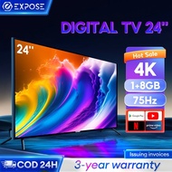 24 inch Digital TV Digital TV 17 inch 4K UHD 75Hz Lcd/Led HDMI/USB Support PS3/PS4 Television Monito