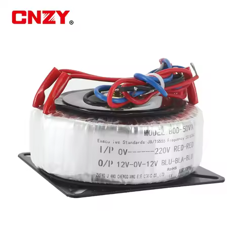 BOD-30VA Ring Ring Power Supply 30W Transformer 220V/230/380V/110V to 12V 15V 18V 24V 28V Dual Group