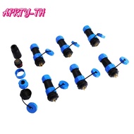 APRTY SP21 IP68 Waterproof Aviation and Panel Socket Connector Aviation 2Pin to 12Pin
