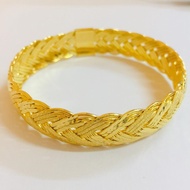BC BANGLE-999.9-GOLD-PLATED-24K-EMAS BANGKOK GT1