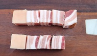 Premium Spanish Pork Belly Cubes (500g) 顶级西班牙五花肉块