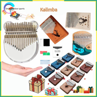 ส่งไวจากไทย✨คาลิมบ้า เครื่องดนตรีKalimba แบบพกพา Kalimba นิ้วหัวแม่มือเปียโน 17 นิ้วที่สำคัญเปียโน พร้อมกล่อง เครื่องดนต