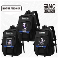 Killua Backpack Hunter X Hunter Anime School Work Backpack for Elementary, Middle, and High School