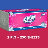 Jolly Tissue 250 sheets 2 ply Jolly tissue/ Jface tissue/ Jolly tissue/ Jolly facial tissue