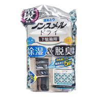 Hakugen Earth 白元 鞋櫃用 除濕 脫臭劑 活性炭無香  76g  1個