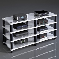 New Loudspeaker Box Rack Amplifier Cabinet Amplifier Rack Professional Audio Appliance Rack Family Video Stand Floor-Standing Multilayer ShelvesktvCabinet