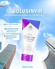 Hand Body Pemutih Badan Ampuh QL Tone Up Body Lotion Firming 150ml