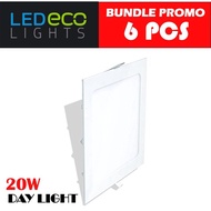 LED DOWNLIGHT SQUARE 20W 6" DAYLIGHT 6 PCSED DOWNLIGHT SQUARE 20W 6" DAYLIGHT 6 PCS
