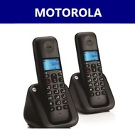 Motorola - T302+ 數碼室內無線電話-黑色