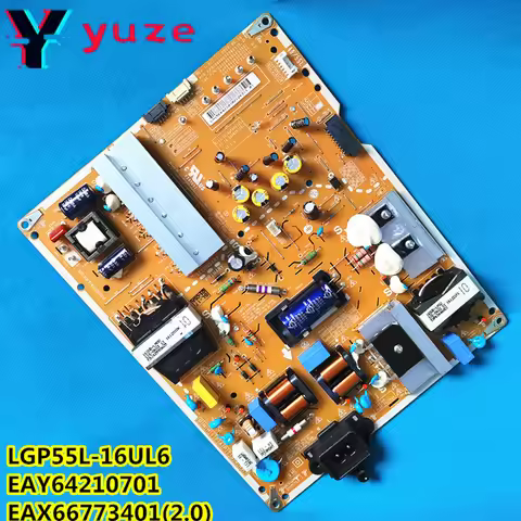For LG TV Power Board 55UH6500-CB 55UH661V-ZF 49UH6500-C EAX66773401(2.0) EAY64210701 LGP55L-16UL6 C