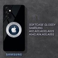 HP ( MK78 LOGO iphone ) Glossy HD Case SAMSUNG A05S, A05, A04S, A04, A03S, A03, A02S, A02 Camera Pro