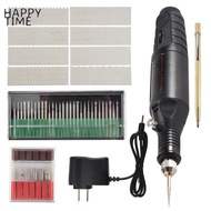 HAPPY TIME-Electric Engraver PenEngraving Tool Kit for Metal Glass Stones Ceramic Plastic Wood Jewel
