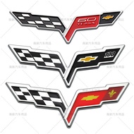 Corvette 60th Anniversary Labeling 100th Anniversary Car Logo Suitable for Chevrolet Corvette Car St