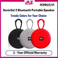 SonicGear SonicGo 2 Bluetooth Portable Speaker with Mic | FM Radio | USB Playback With 1 Year Official Warranty