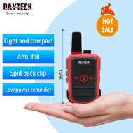 Daytech Mini Walkie Talkie 2 Units 1-3km Long Range 16 Channels Portable Woki Toki WT14