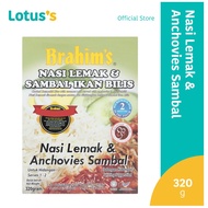 Brahim's Nasi Lemak & Anchovies Sambal 320g