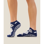 MoveActive Low Rise Grip Socks - Argyle Navy