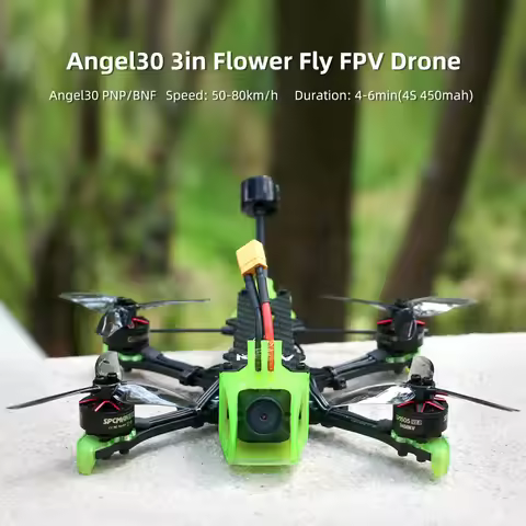 Angel30 3Inch FPV Drone Flight Control Quadcopters 1505 3450KV Motor F405 40A 3-6S 4 in 1 ESC 1000mW