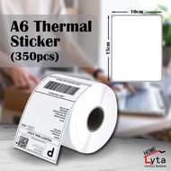 Lyta HOME 350pcs Thermal Sticker A6 Size 100*150CM Airway Bill Paper Roll Sticker Thermal Label AWB 