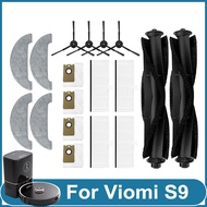 For Viomi S9 / Airbot T10+ Hepa Filter Main Side Brush Dust Bag Mop Cloths Robot Vacuum Cleaner Accessories Spare Parts Kits For Home