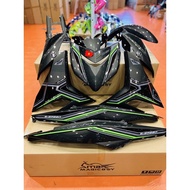 MAGIC BOY COVER SET CUSTOM Y15ZR V1/V2 HIJAU LUMUT 2022 MX-KING VIETNAM🇻🇳
