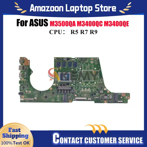 M3500QA Laptop Motherboard For ASUS VivoBook M7400Q D3500Q M3400Q M3400QC M3400QE M7600Q M3401Q M350