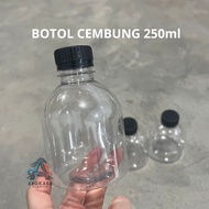 250ml THICK Convex Bottle INSTANT/ CHECK OTHER DISPLAYS Gemoy Bottle Small Cap 250ml Fat Bottle/ Con