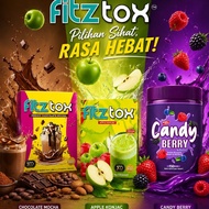 READYSTOCK ORI HQ DNS BEAUTY FITZTOX CHOCOLATE MOCHA FITZTOX APPLE KONJAC FITZTOX CANDY BERRY