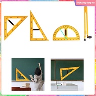 [WishshopeelqMY] Drawing Math Geometry Tool Ruler Teaching Supplies Math Geometry