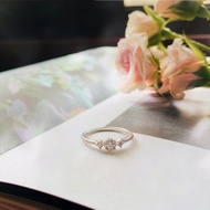 925純銀 閃亮鋯石婚戒 戒指 純銀戒指 結婚戒指