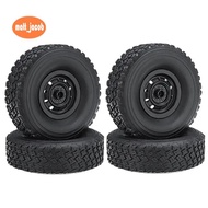 4Pcs 67mm Tire Wheel Tyre for  C14 C24 C34 C44 C24-1 FJ40 1/16 RC Car Upgrade Parts Spare Accessorie