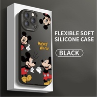 Case OPPO A16k A16e F1s F5 F7 F9 A91 A71 A74 A93 A94 Reno 2 3 4 5 6 Z F Pro Cute Cartoon Three Micke