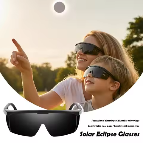 ISO 12312-2 Certified Solar Eclipse Glasses CE Approved Sun Viewing Paper Glasses Eye Protection UV