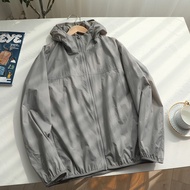 2023แท้ UNIQLO ญี่ปุ่นยูนิโคลัสแจ็คเก็ตมีฮู้ดยูวีแบบพกพาสำหรับผู้ชาย/ผู้หญิง (เสื้อผ้าป้องกันแสงแดดก