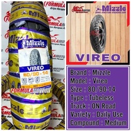 Promo 80/90-14 Ban Mizzle Vireo Tubeless - Ban Depan Motor Beat Vario